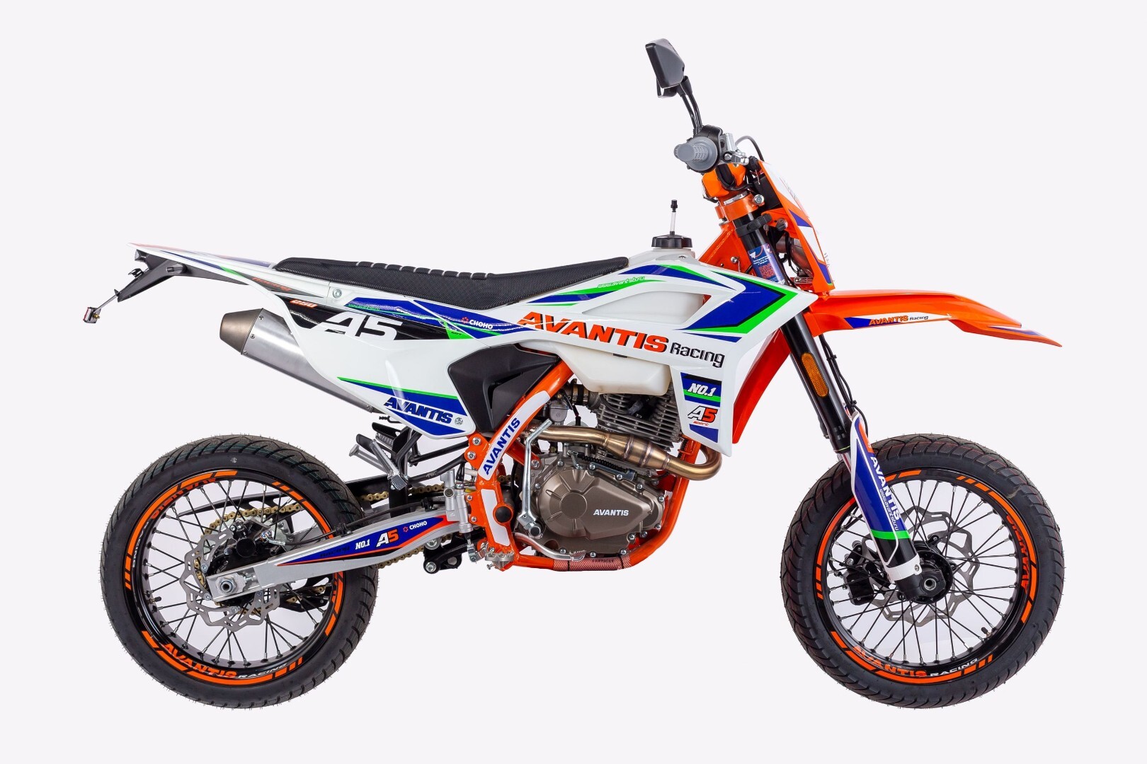 Мотоцикл Avantis A5 Lux Motard (PR250/172FMM-5) ПТС — изображение 3