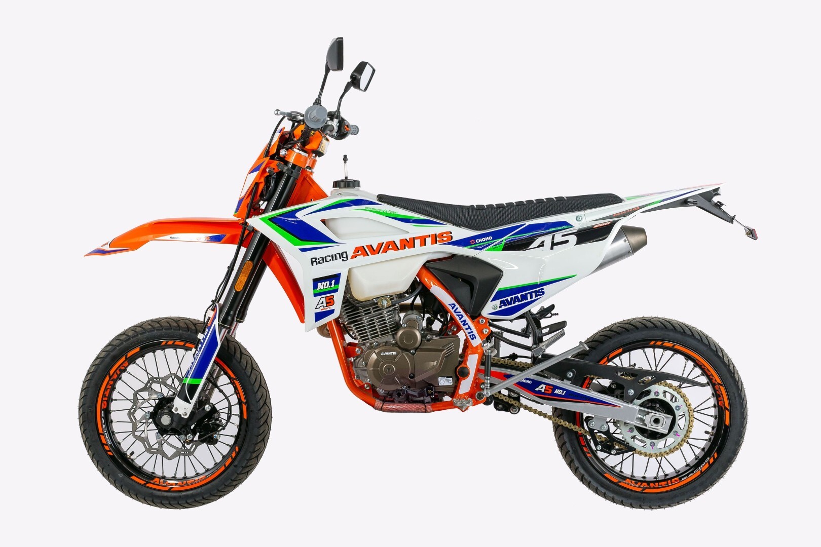 Мотоцикл Avantis A5 Lux Motard (PR250/172FMM-5) ПТС — изображение 4