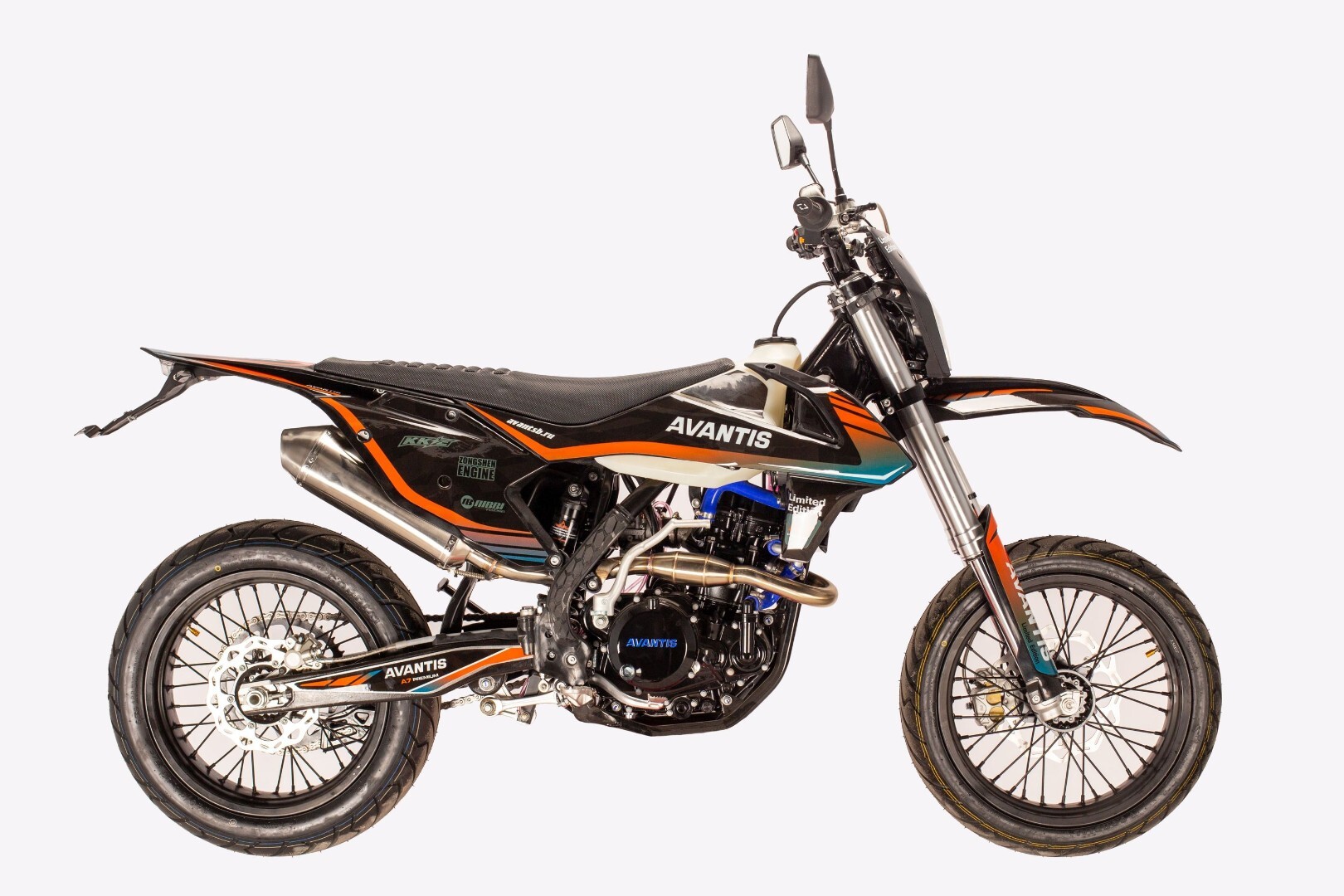 Мотоцикл Avantis A7 NEW Motard DOHC (NC250/177MM) KKE (2023) ПТС — изображение 4