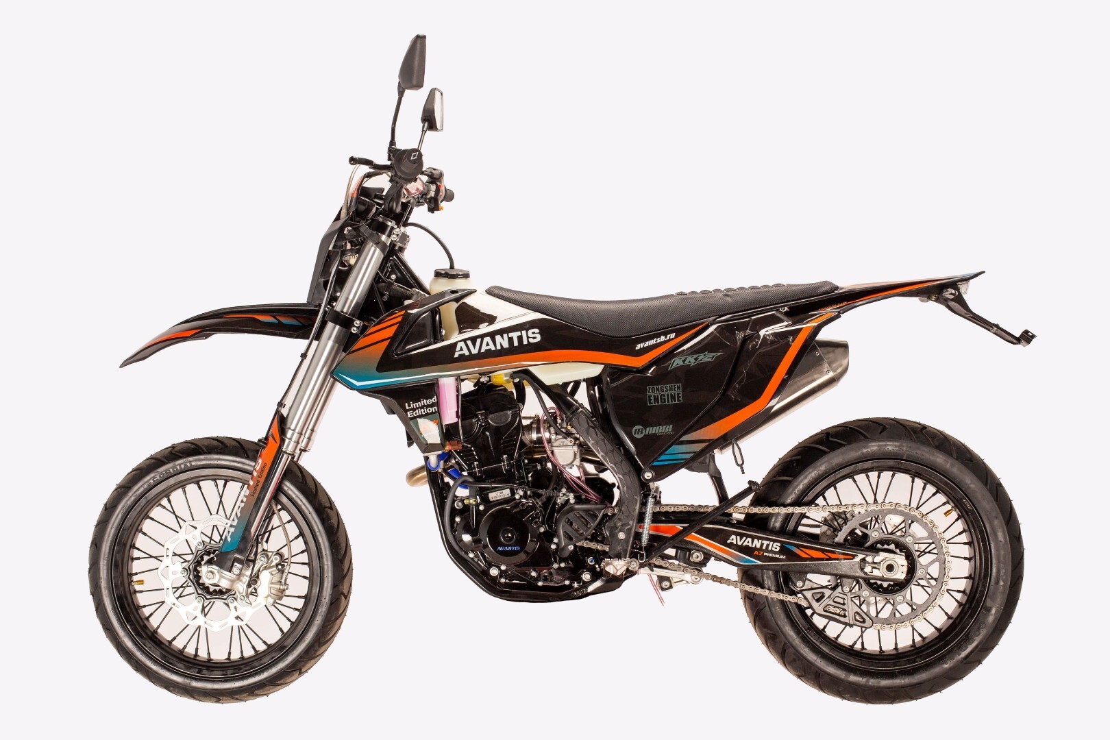 Мотоцикл Avantis A7 NEW Motard DOHC (NC250/177MM) KKE (2023) ПТС — изображение 2