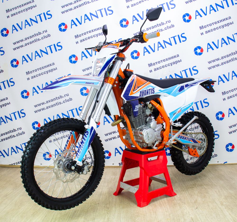 Мотоцикл AVANTIS ENDURO 250 21/18 (172 FMM DESIGN KT) С ПТС