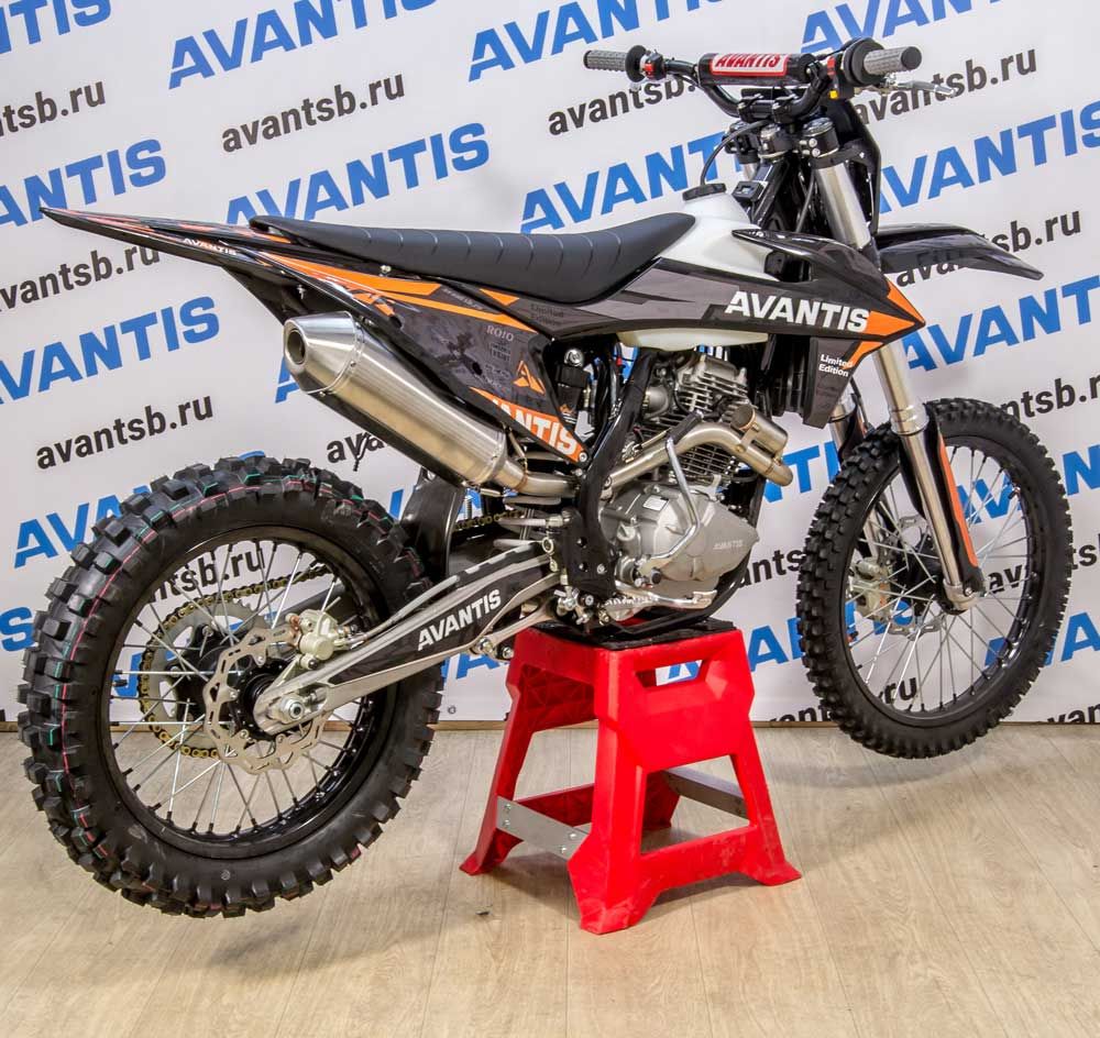 Мотоцикл AVANTIS ENDURO 250 CARB (PR250/172FMM-5 DESIGN KT ЧЕРНЫЙ) ARS — изображение 6
