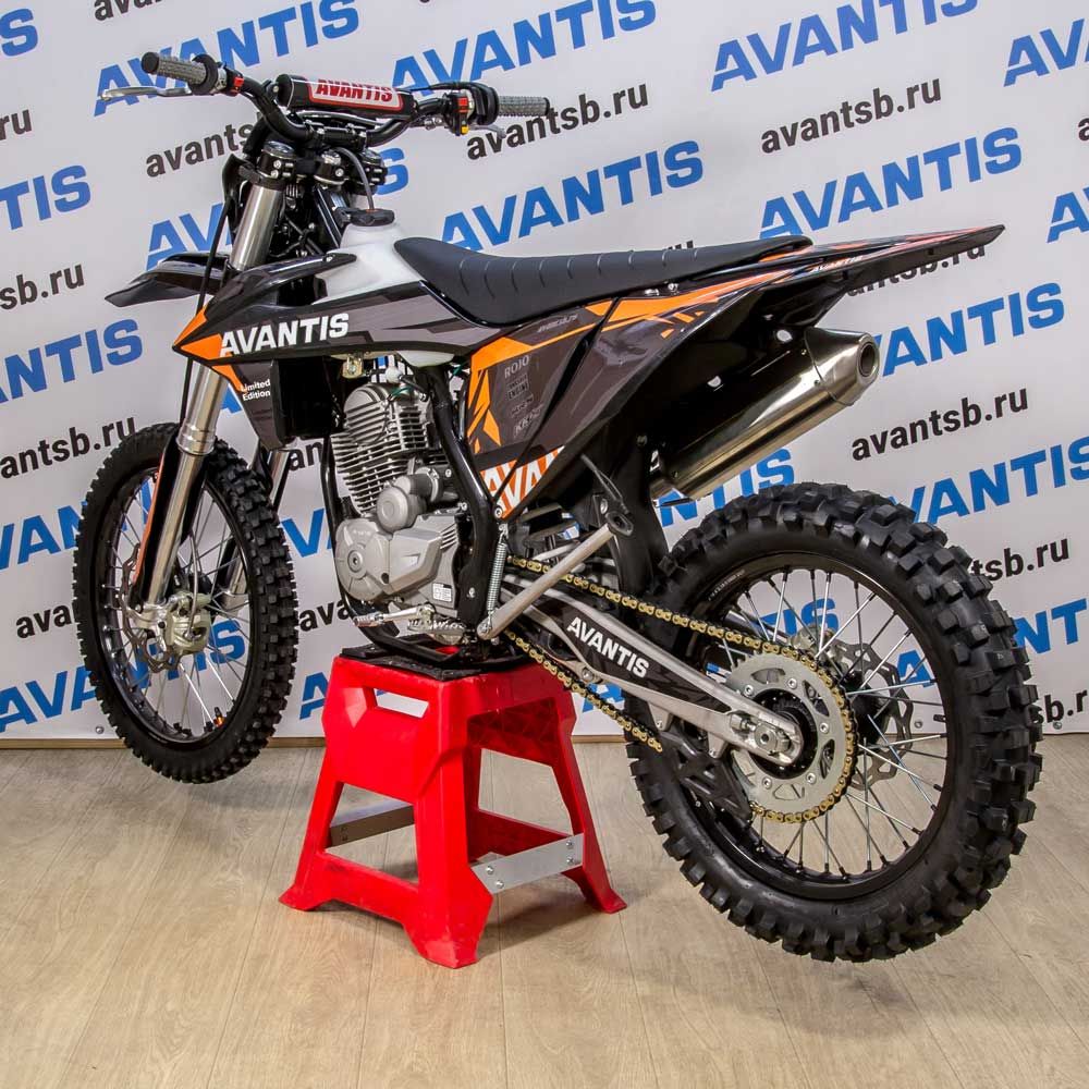 Мотоцикл AVANTIS ENDURO 250 CARB (PR250/172FMM-5 DESIGN KT ЧЕРНЫЙ) ARS — изображение 5