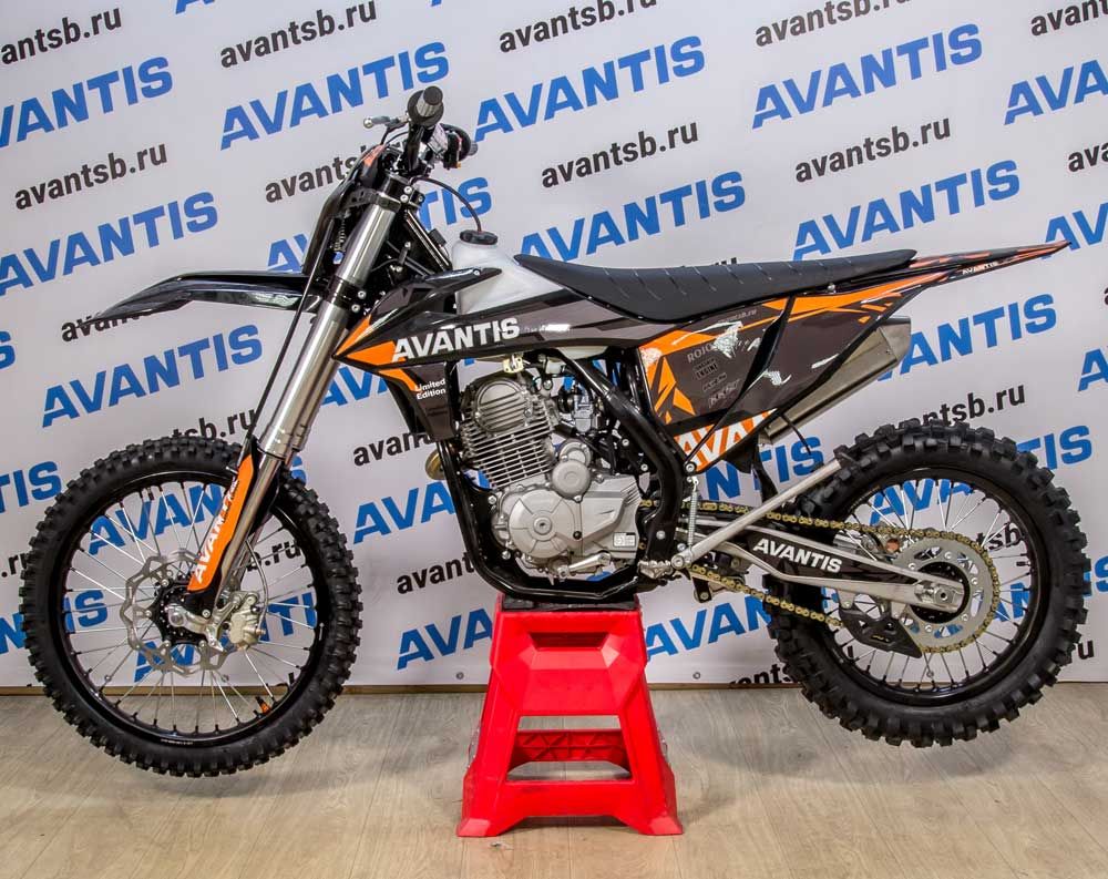 Мотоцикл AVANTIS ENDURO 250 CARB (PR250/172FMM-5 DESIGN KT ЧЕРНЫЙ) KKE — изображение 5