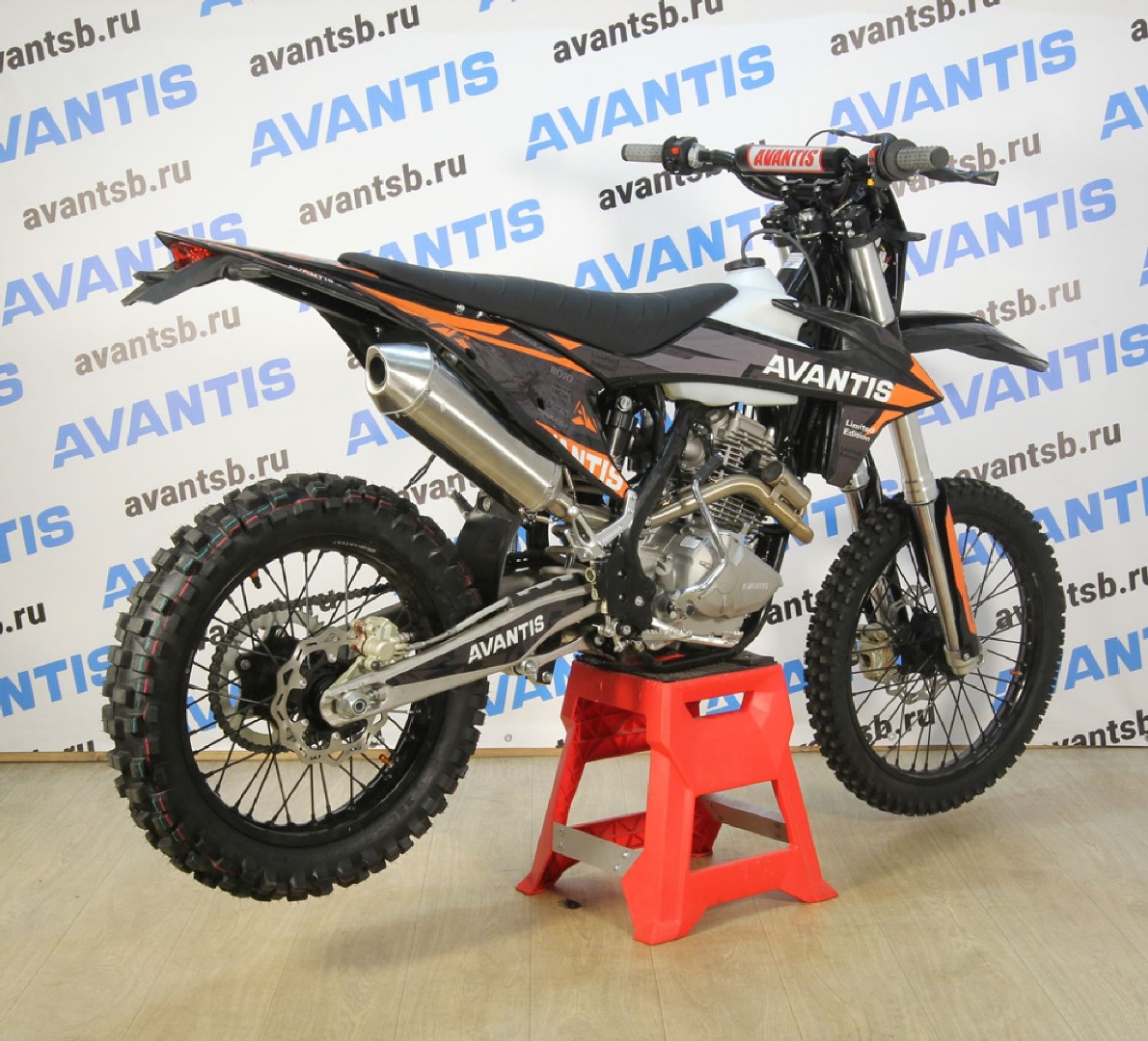 Мотоцикл AVANTIS ENDURO 250 CARB (PR250/172FMM-5 DESIGN KT ЧЕРНЫЙ) KKE С ПТС — изображение 14