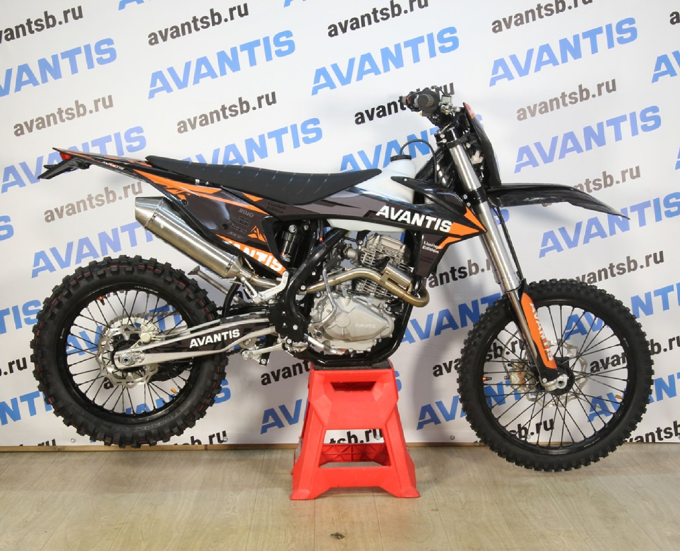 Мотоцикл AVANTIS ENDURO 250 CARB (PR250/172FMM-5 DESIGN KT ЧЕРНЫЙ) KKE С ПТС — изображение 3
