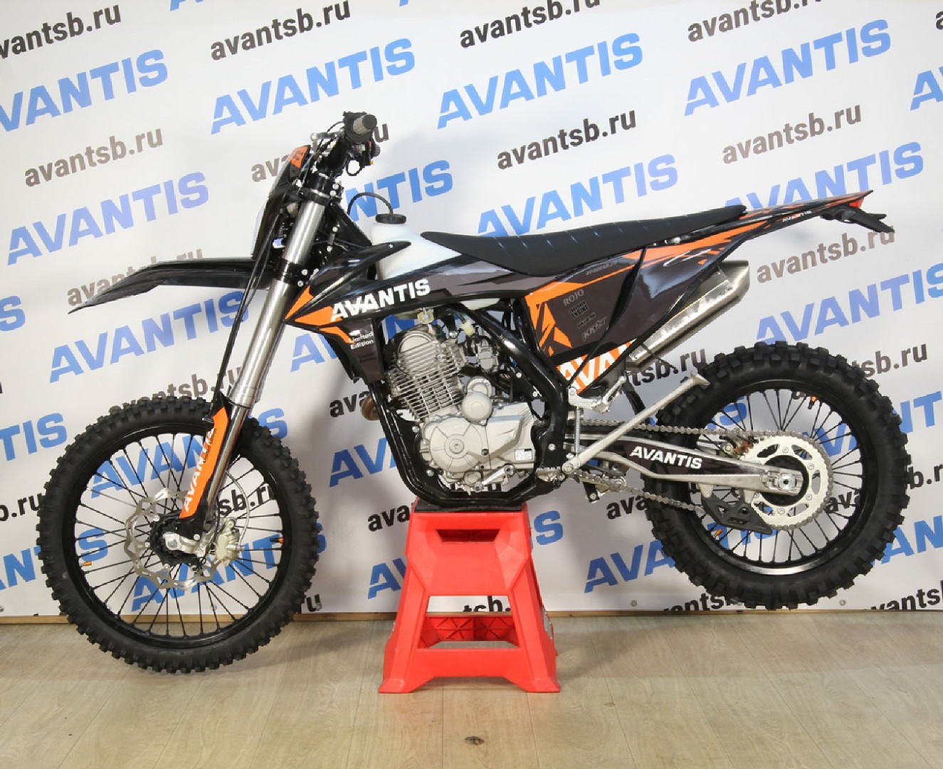 Мотоцикл AVANTIS ENDURO 250 CARB (PR250/172FMM-5 DESIGN KT ЧЕРНЫЙ) KKE С ПТС — изображение 7