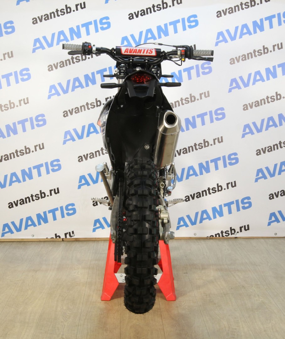 Мотоцикл AVANTIS ENDURO 250 CARB (PR250/172FMM-5 DESIGN KT ЧЕРНЫЙ) KKE С ПТС — изображение 8