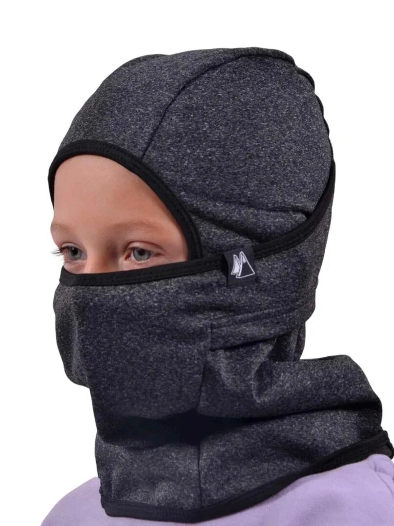 Балаклава детская obeybelogo 'Fлиска' Smalls Graphite