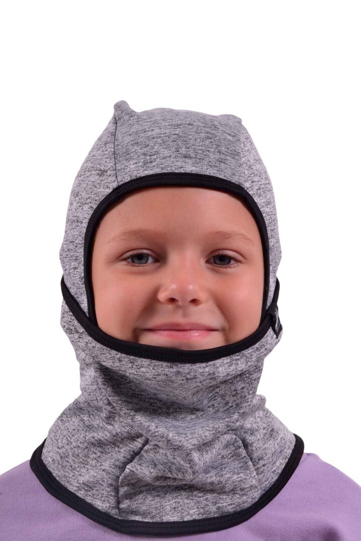 Балаклава детская obeybelogo 'Fлиска' Smalls Grey