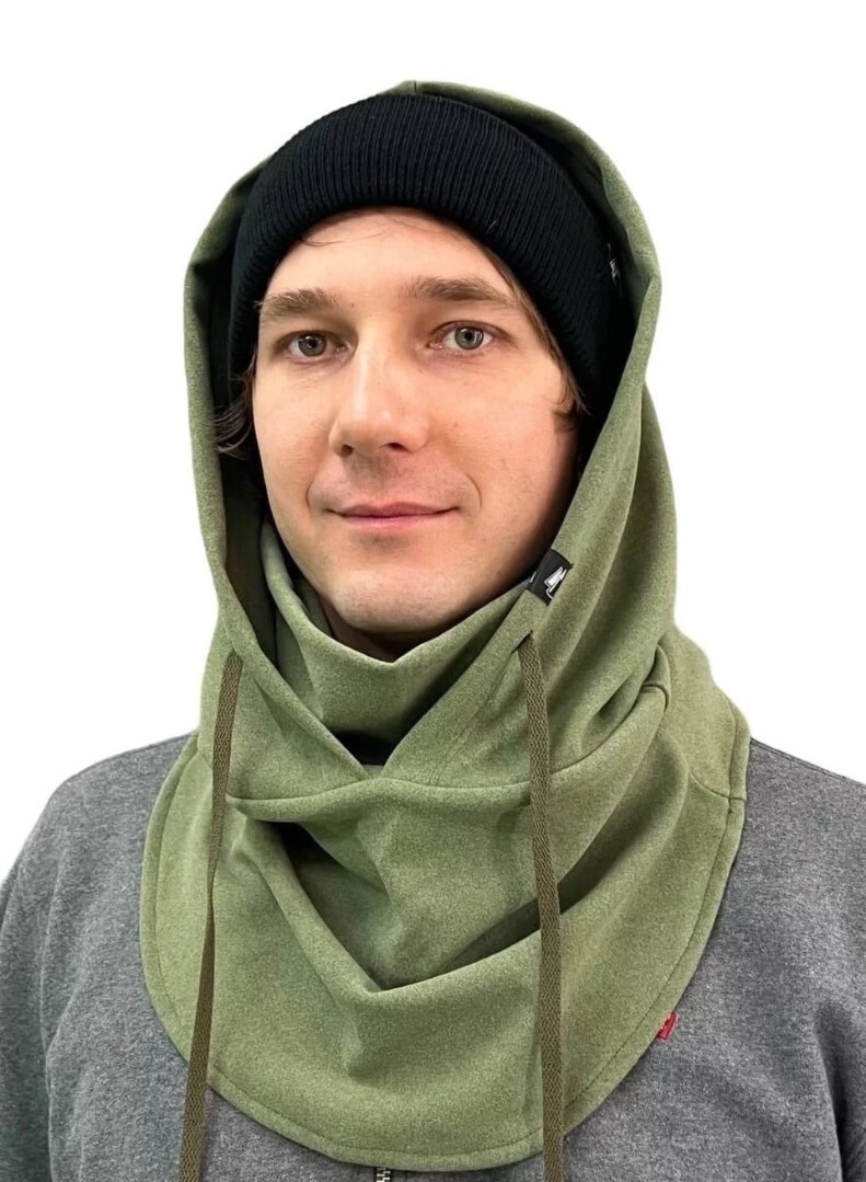 Балаклава obeybelogo 'Летай' Blank Green