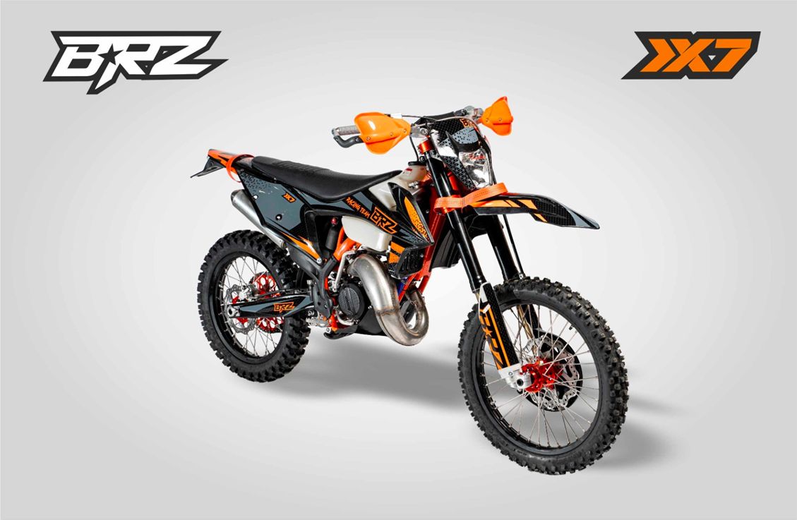 Мотоцикл BRZ X7 FA 150cc 2t 21/18