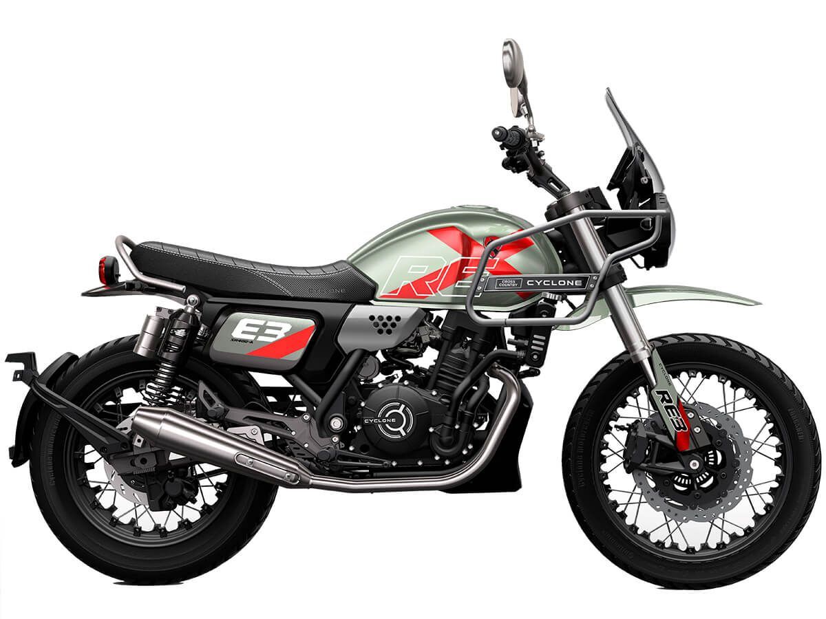 Мотоцикл CYCLONE RE3 Scrambler