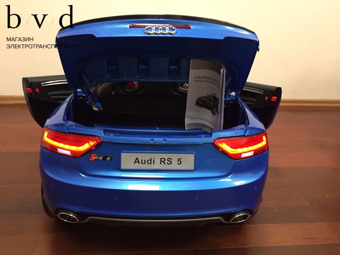 Детский электромобиль Audi Rs 5 — изображение 25