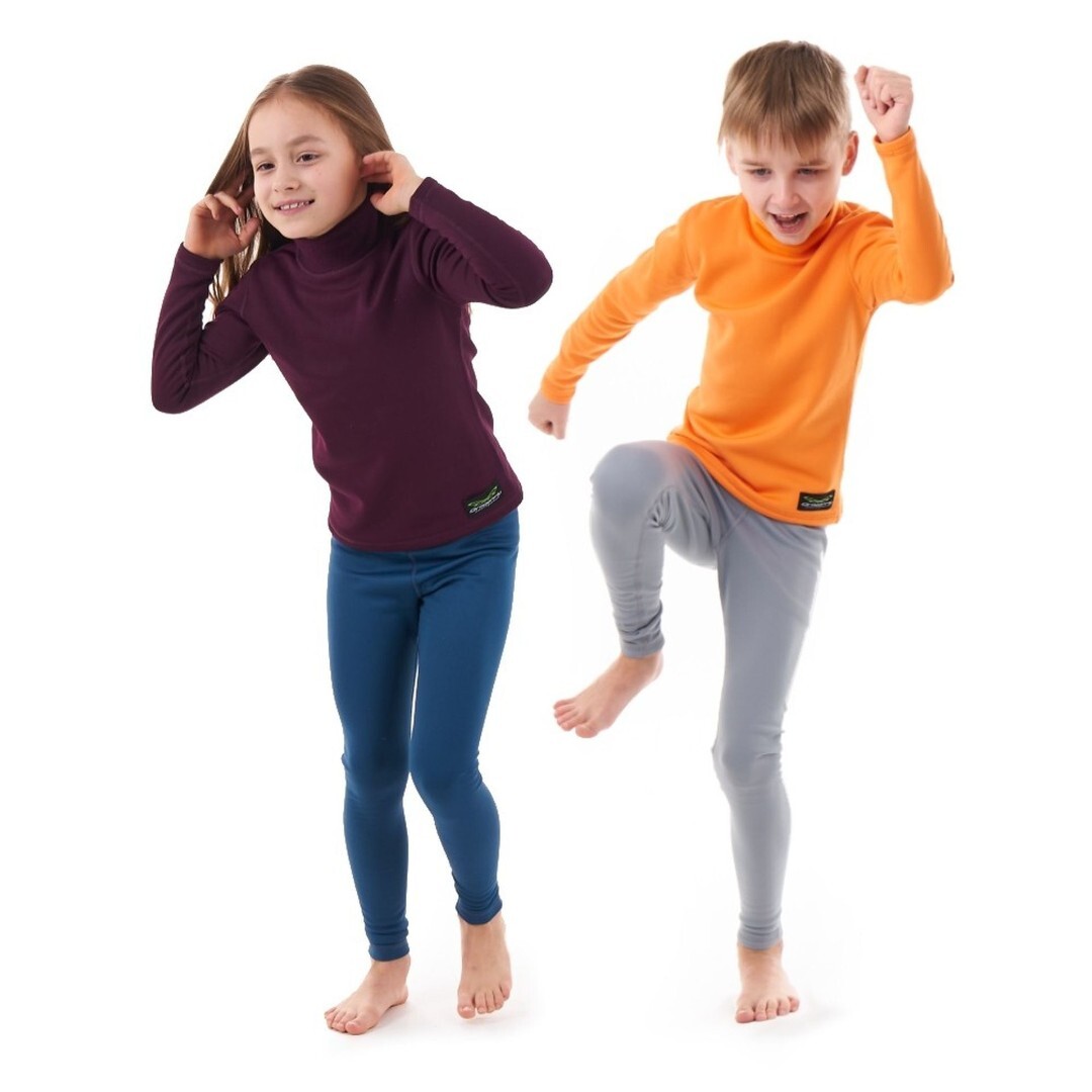Термобелье с высоким воротом зимнее Dragonfly Kids — изображение 5