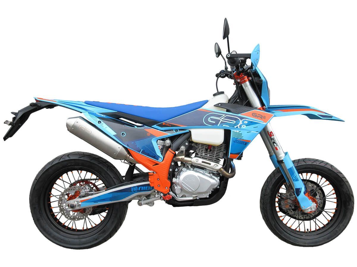 Мотоцикл GR8 F300A (4T CB300RL) Motard ПТС — изображение 6