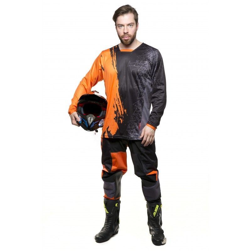 Комплект кроссовой экипировки Madbull Orange Noir