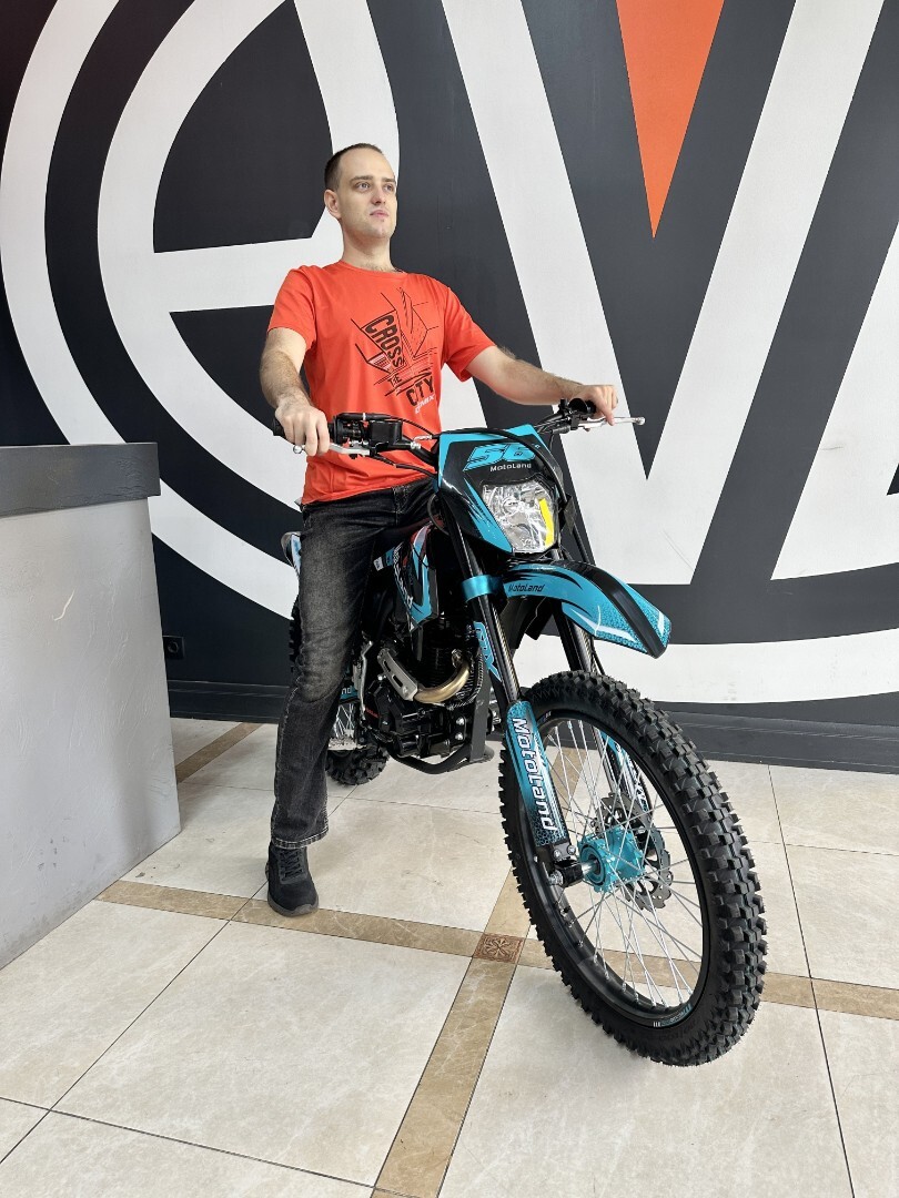 Мотоцикл Кросс Motoland CRF 250 (172FMM) — изображение 3