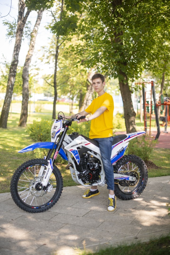Мотоцикл Кросс Motoland MTX250 (172FMM)