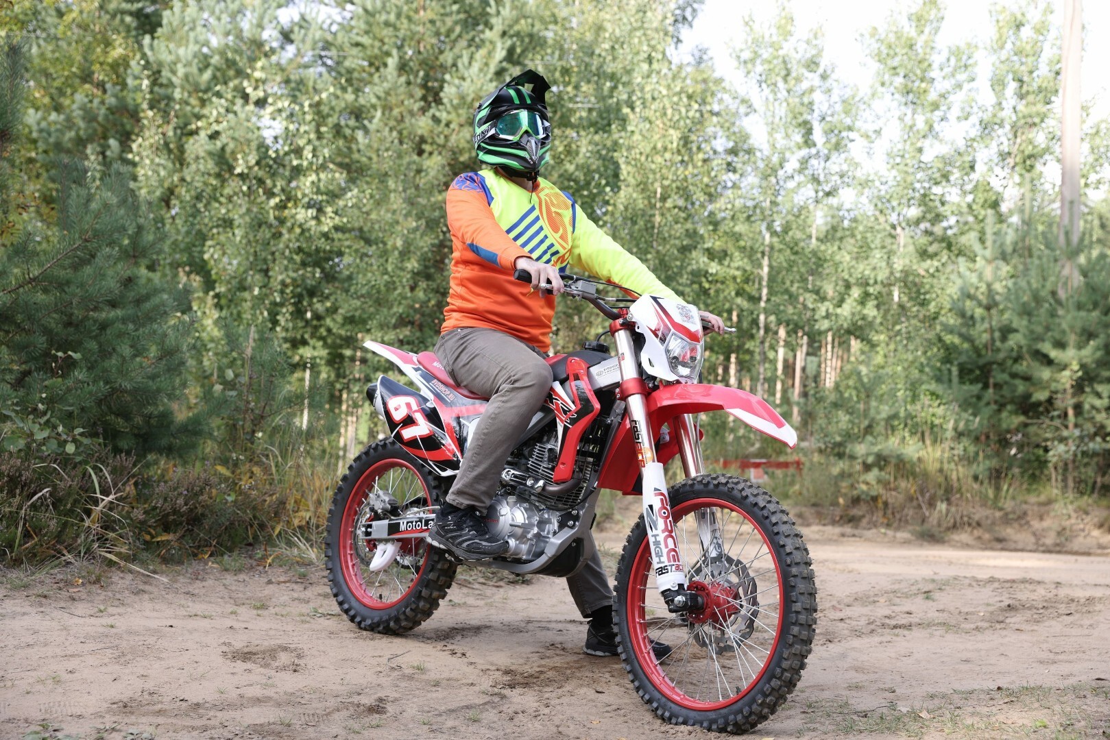 Мотоцикл Кросс Motoland XR 250 FA