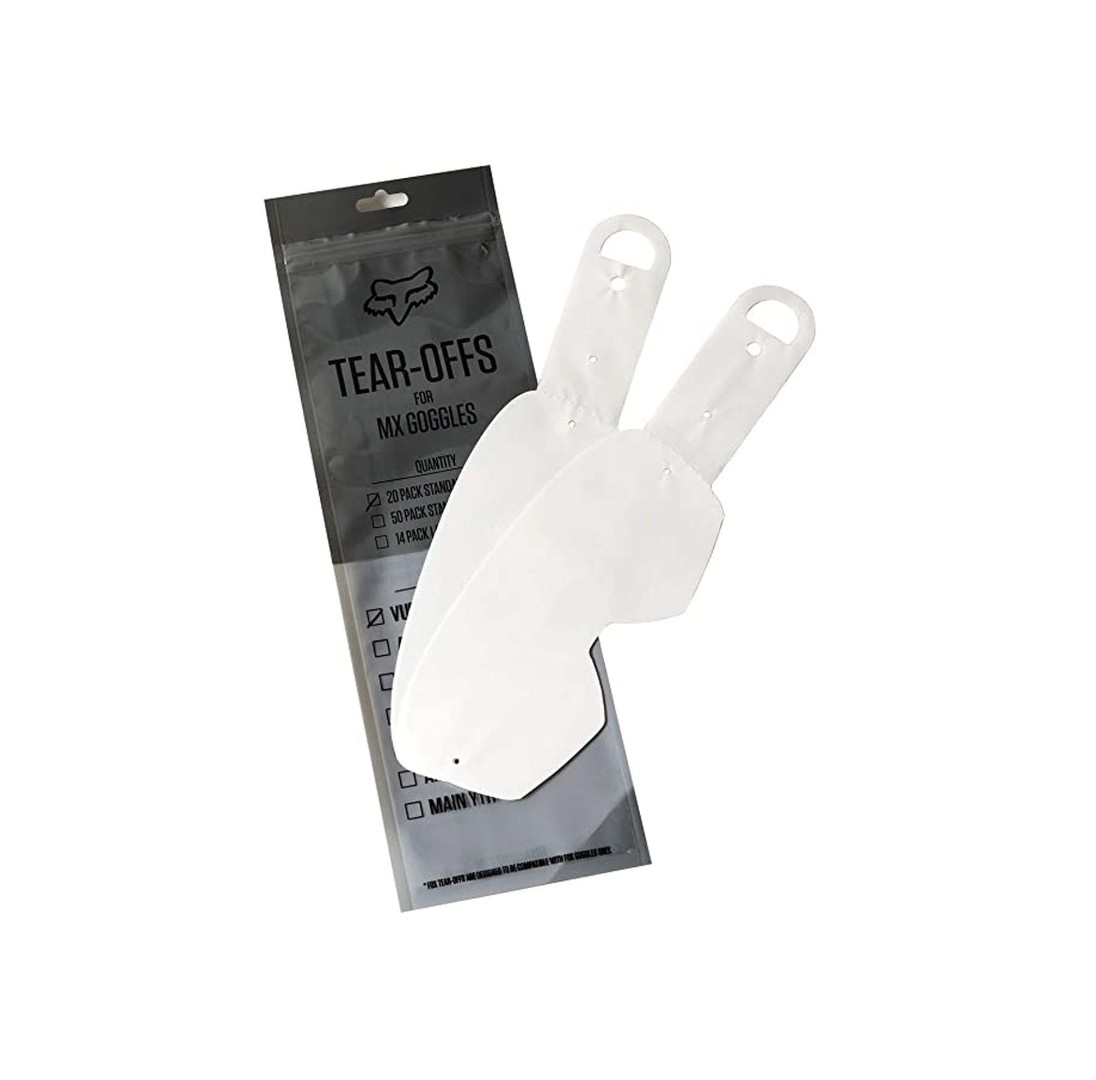 Линзы отрывные Fox Airspace/Main II Standart Tear Off 20шт Clear