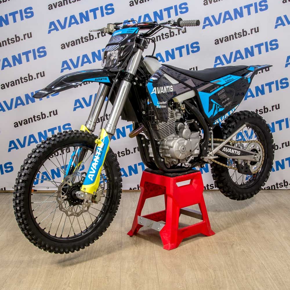 Мотоцикл AVANTIS ENDURO 250 CARB (PR250/172FMM-5 DESIGN HS ЧЕРНЫЙ) KKE