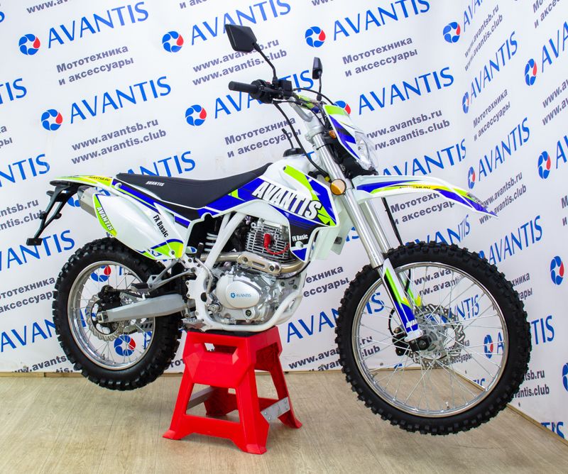Мотоцикл AVANTIS FX 250 (172MM, ВОЗД.ОХЛ.) ПТС