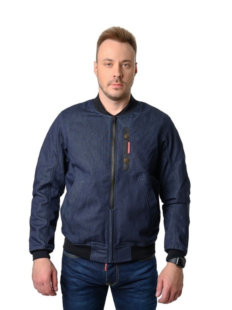 Мотокуртка джинсовая Starks KNIGHT, Regular fit, Cordura Denim стрейч