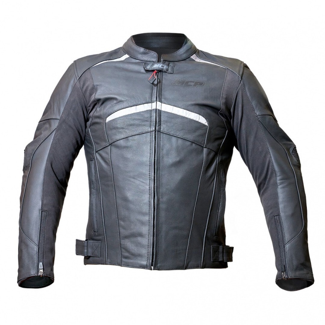 Мотокуртка мужская кожаная спортивная MCP Jerez Stretch