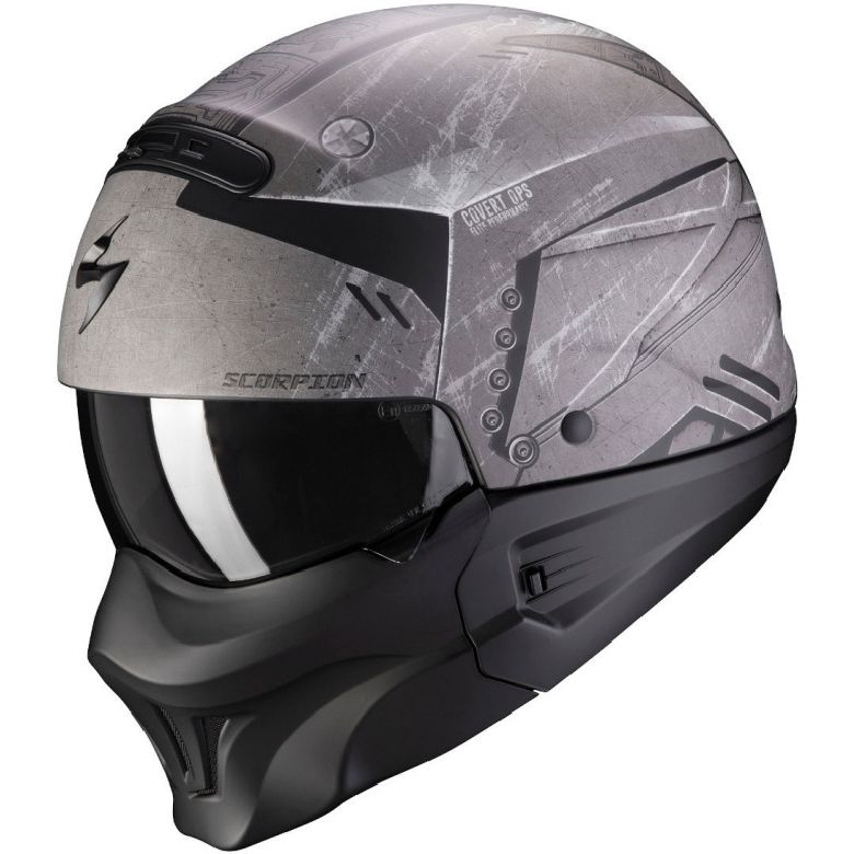 Мотошлем Scorpion Exo Combat Evo Incursion