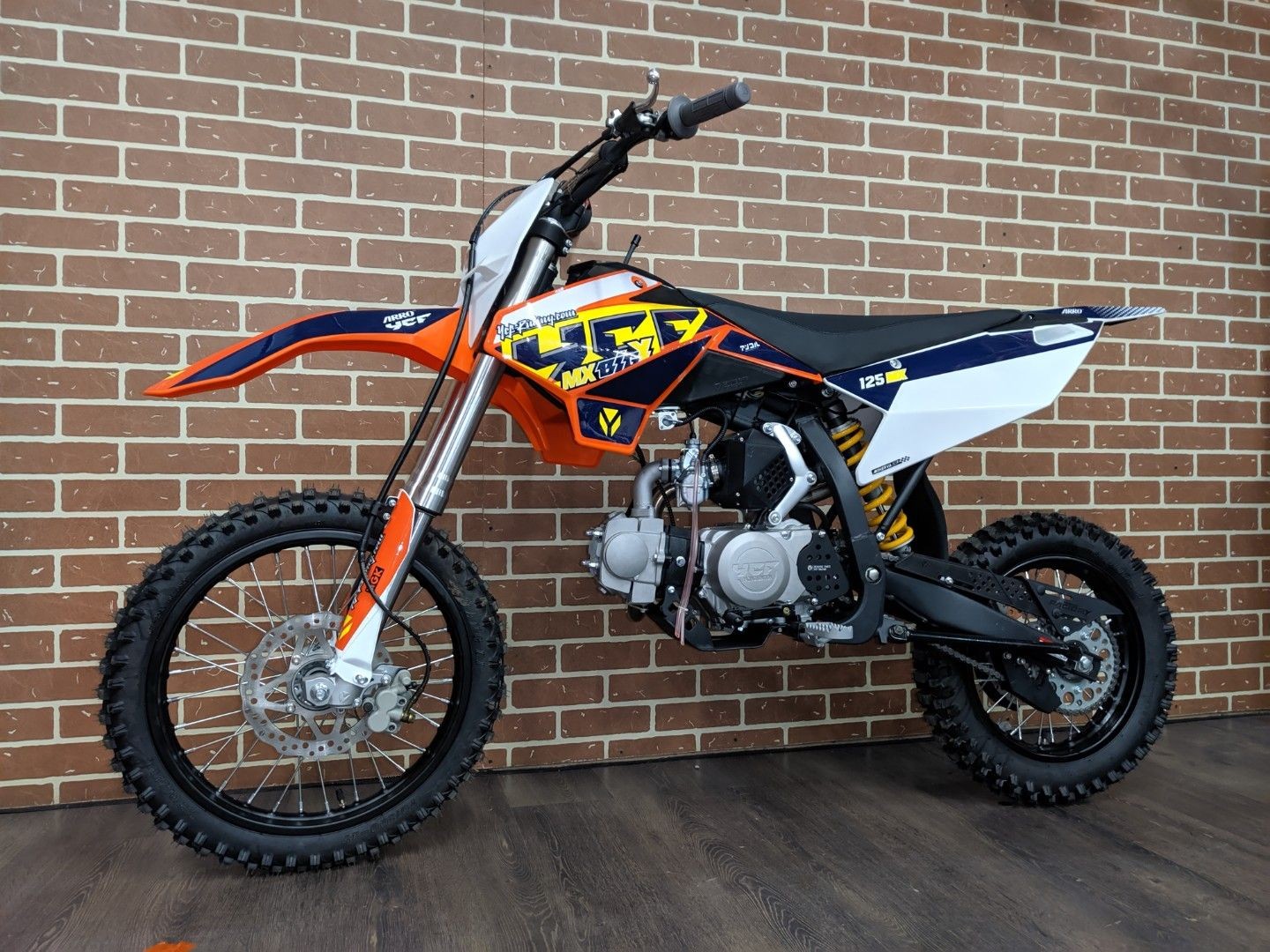 Питбайк YCF BIGY 125MXE-KL1 (эл.стартер, фара) 17/14 125cc — изображение 9