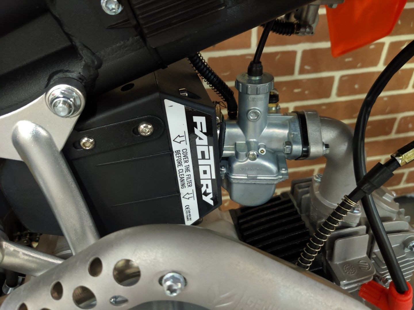 Питбайк YCF BIGY 125MXE-KL1 (эл.стартер, фара) 17/14 125cc — изображение 14