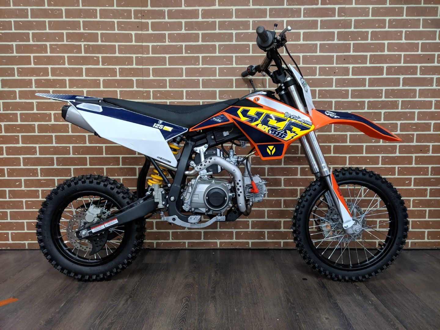 Питбайк YCF BIGY 125MXE-KL1 (эл.стартер, фара) 17/14 125cc — изображение 3
