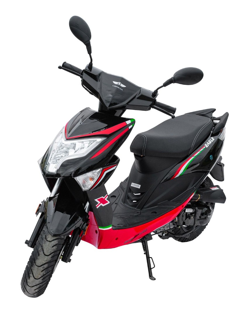 Скутер EAGLE 50 (LJ80QT-3L) колёса R12