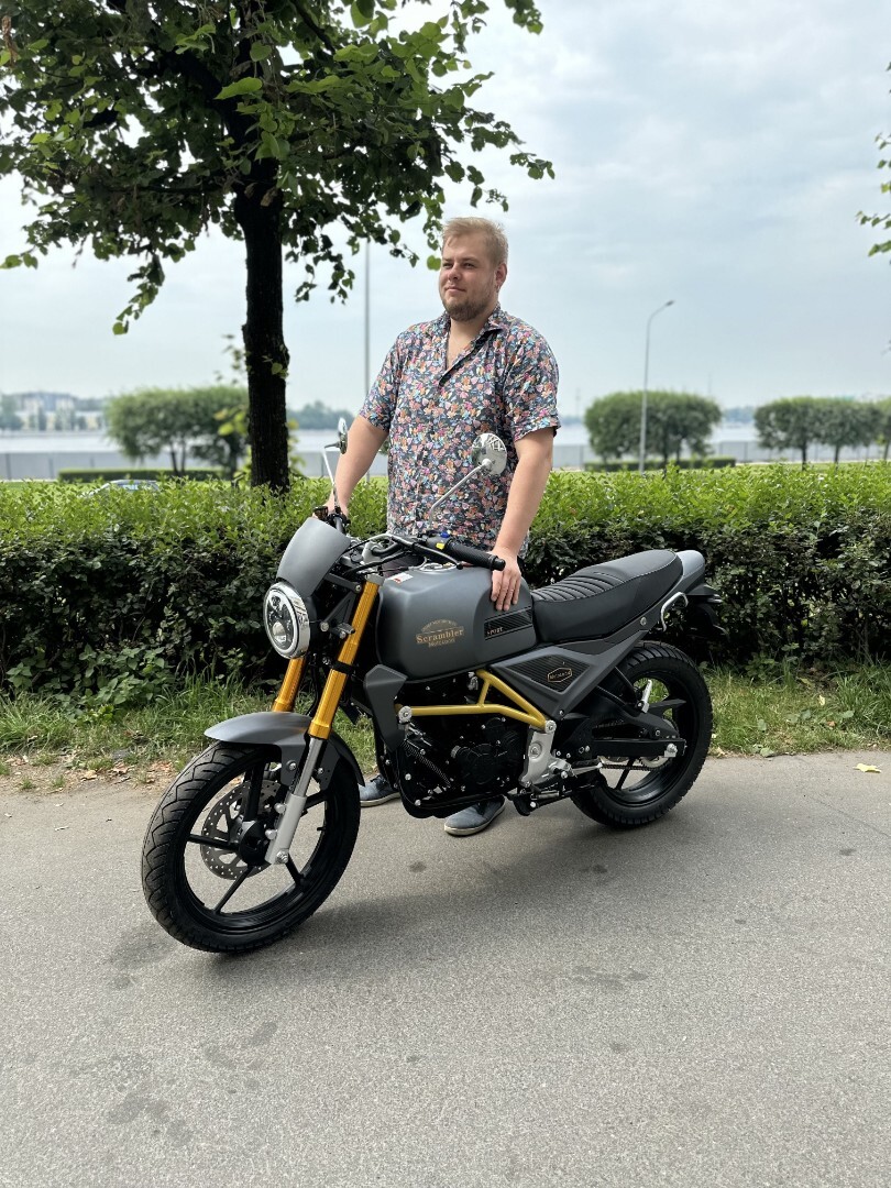 Мотоцикл Motoland SCRAMBLER 250 с ПТС