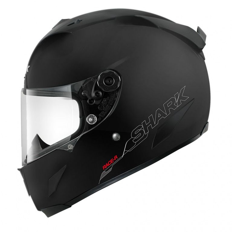 Шлем интеграл Shark Race-R Pro Blank Mat Black