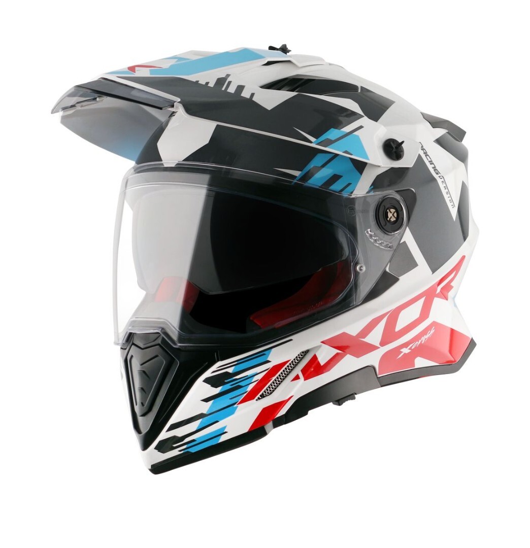 Шлем кроссовый AXOR X CROSS X1 DUAL VISOR