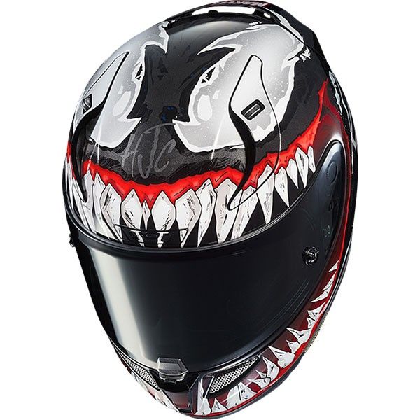 Шлем интеграл HJC Rpha 11 Marvel MC1 Venom 2