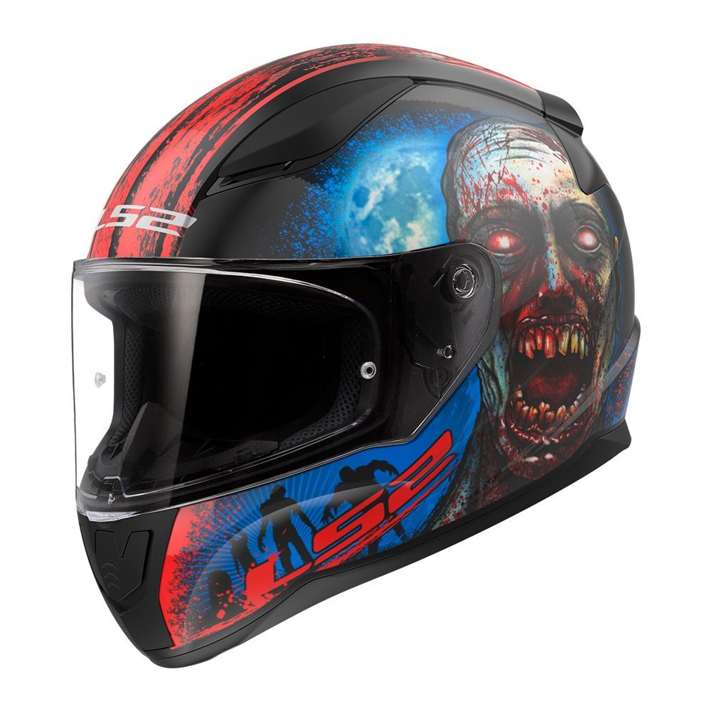 Шлем интеграл LS2 FF353 RAPID II ZOMBIE