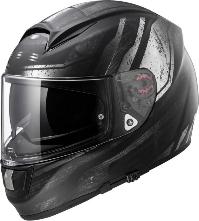 Шлем интеграл LS2 FF397 Vector Ft2 Razor Matt Black