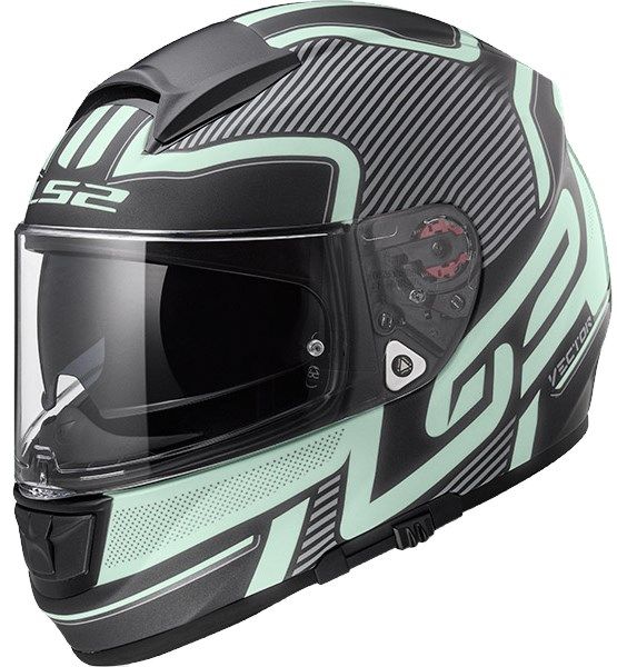Шлем интеграл LS2 FF397 Vector Orion Matt Black Light