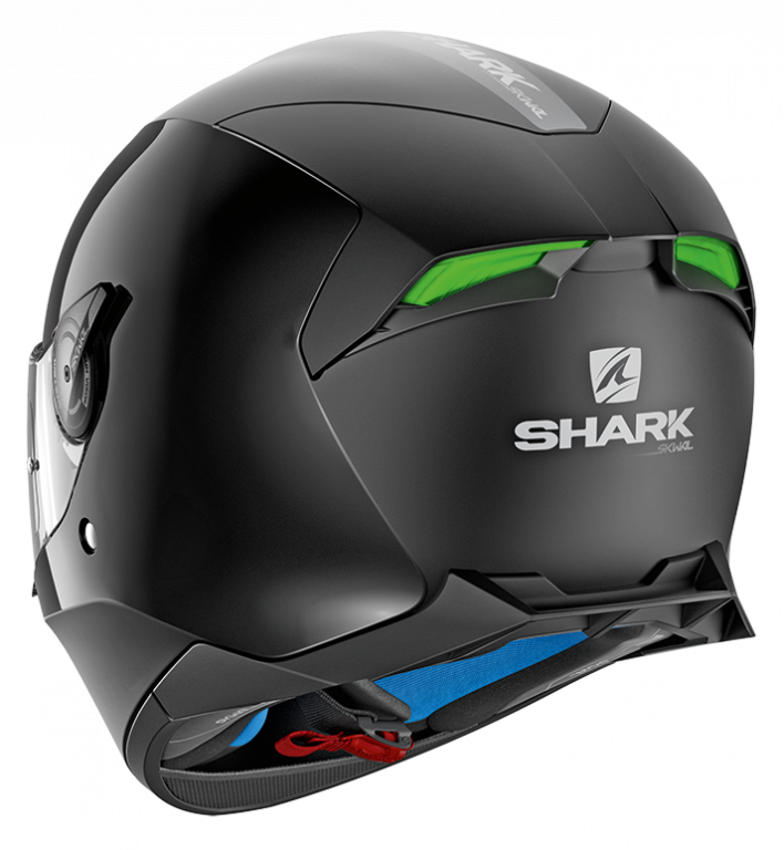 Шлем интеграл Shark Skwal 2 Dual Black — изображение 3
