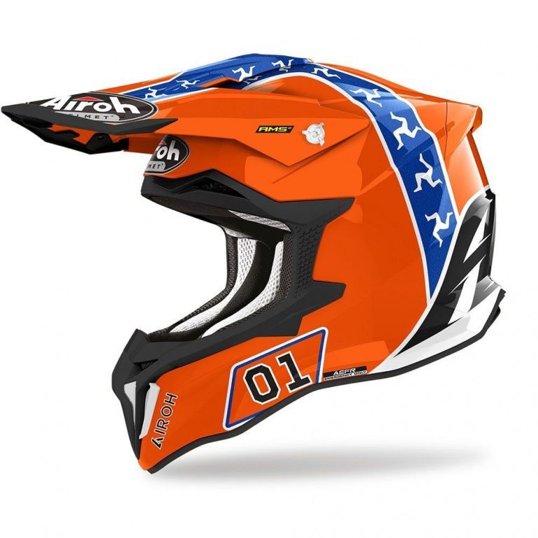 Шлем кроссовый Airoh STRYCKER HAZZARD