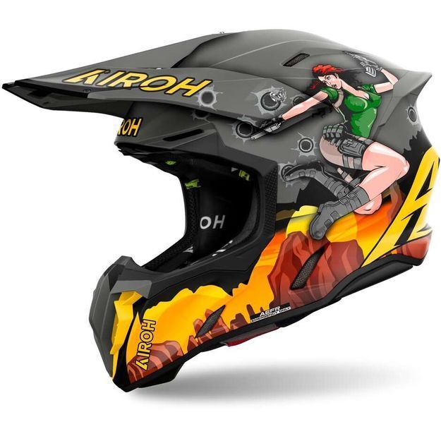 Шлем кроссовый Airoh TWIST 3 ADVENTURE
