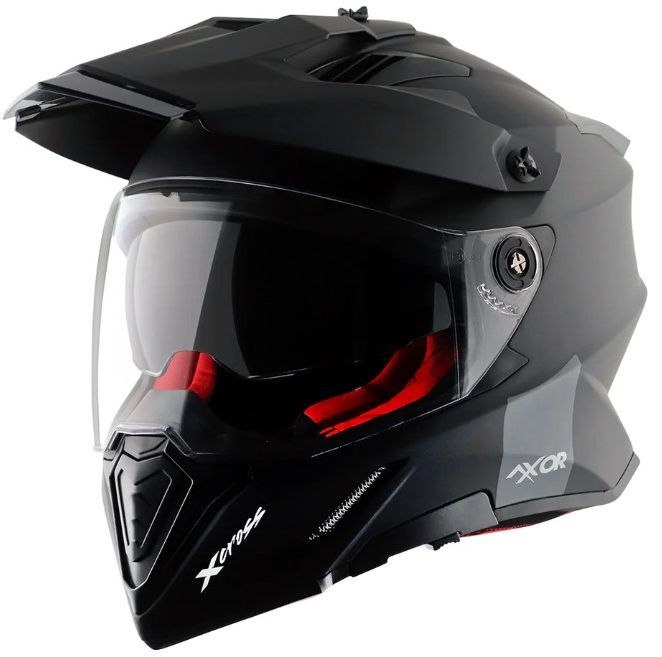 Шлем кроссовый AXOR X-CROSS DUAL VISOR DKR с визором