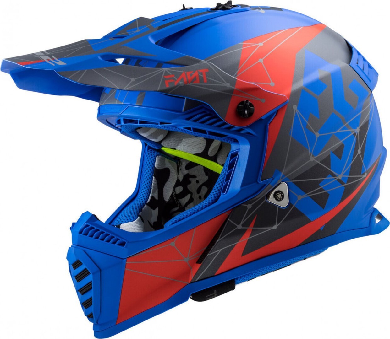 Шлем кроссовый LS2 MX437 FAST ALPHA