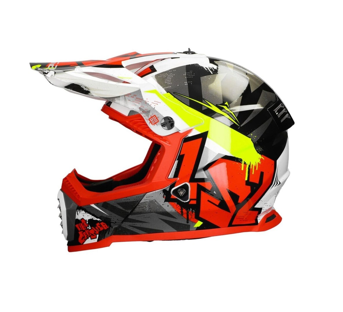 Шлем кроссовый LS2 MX437 FAST CRUSHER