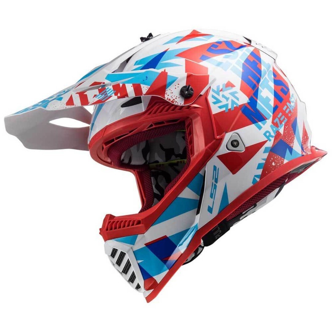 Шлем кроссовый LS2 MX437 FAST MINI FUNKY