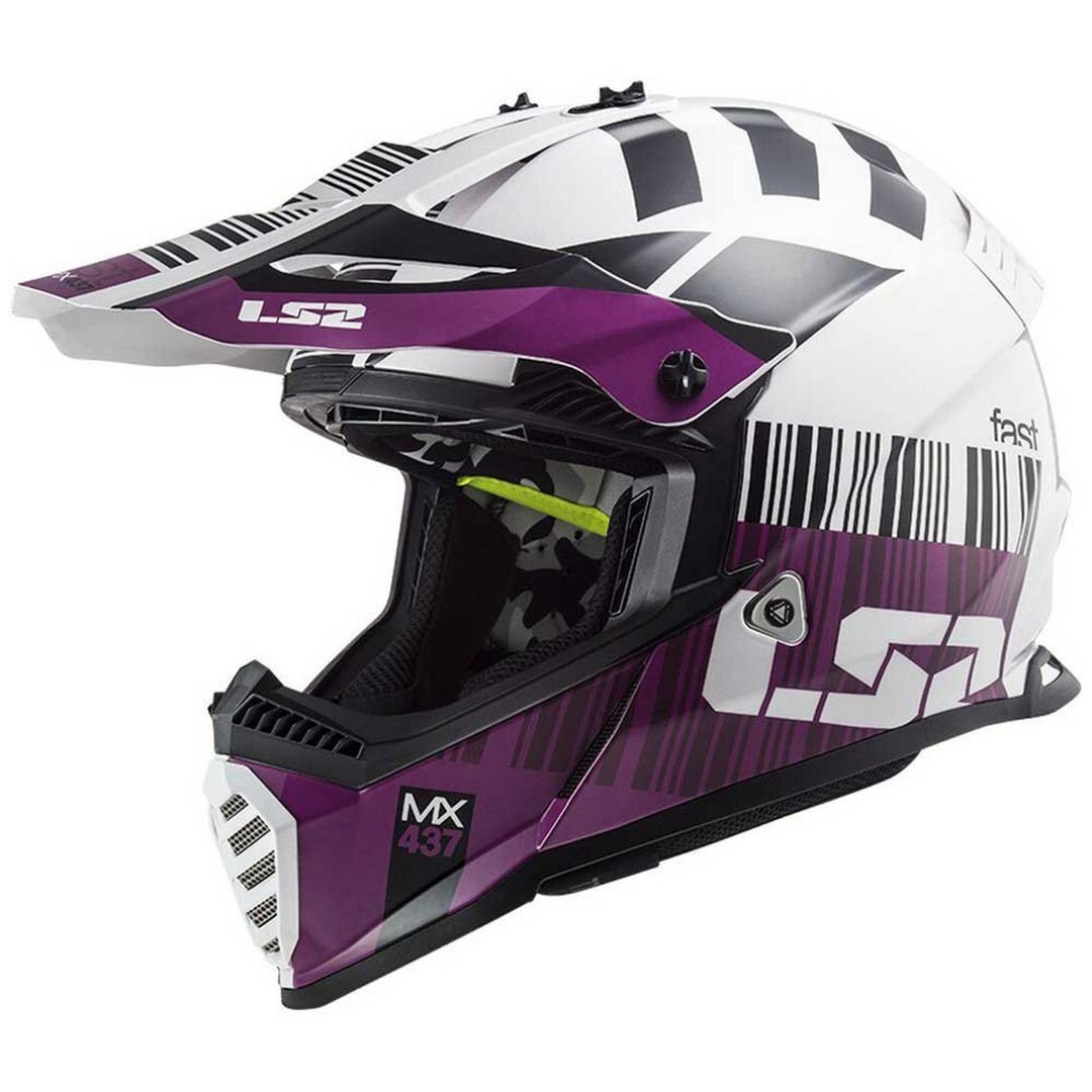 Шлем кроссовый LS2 MX437 FAST XCODE
