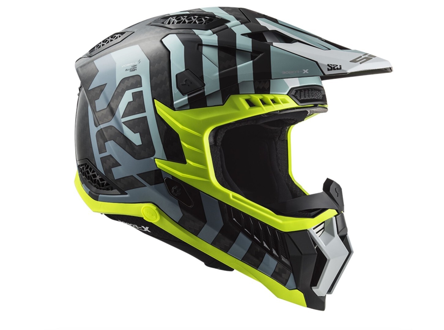 Шлем кроссовый LS2 MX703 C X-FORCE BARRIER